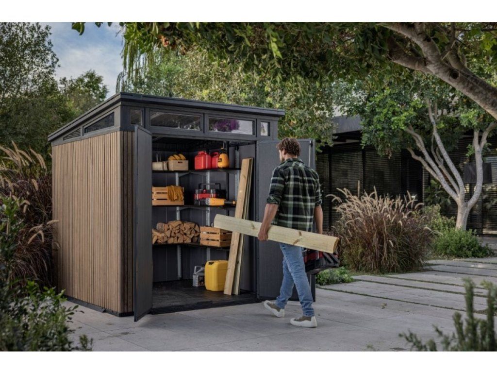 Keter PENT Signature 7x7 - Prémiový záhradný domček s technológiou DECOCOAT