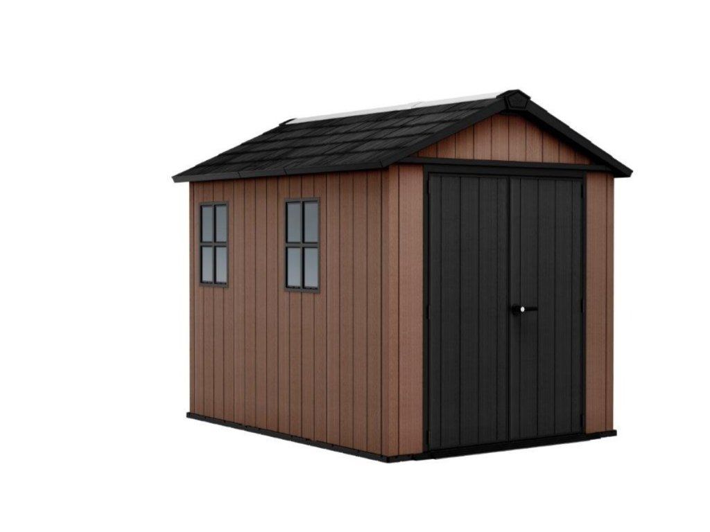 Záhradný domček Keter Newton Plus wide 9x7,5 s 10-ročnou zárukou