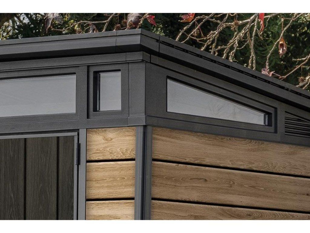 "Keter PENT Signature 9x7 - Prémiový záhradný domček s technológiou DECOCOAT