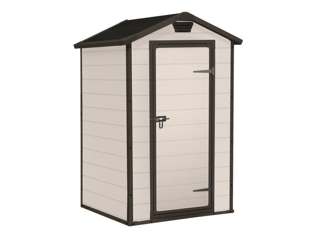 Záhradný domček Keter MANOR 4 x 3 s podlahou a ventiláciou