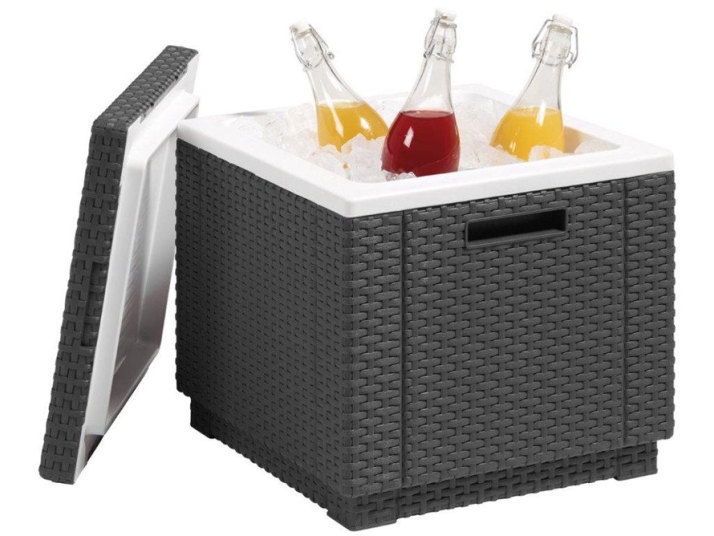 Záhradný chladiaci box Keter Ice Cube udržuje nápoje studené celé hodiny