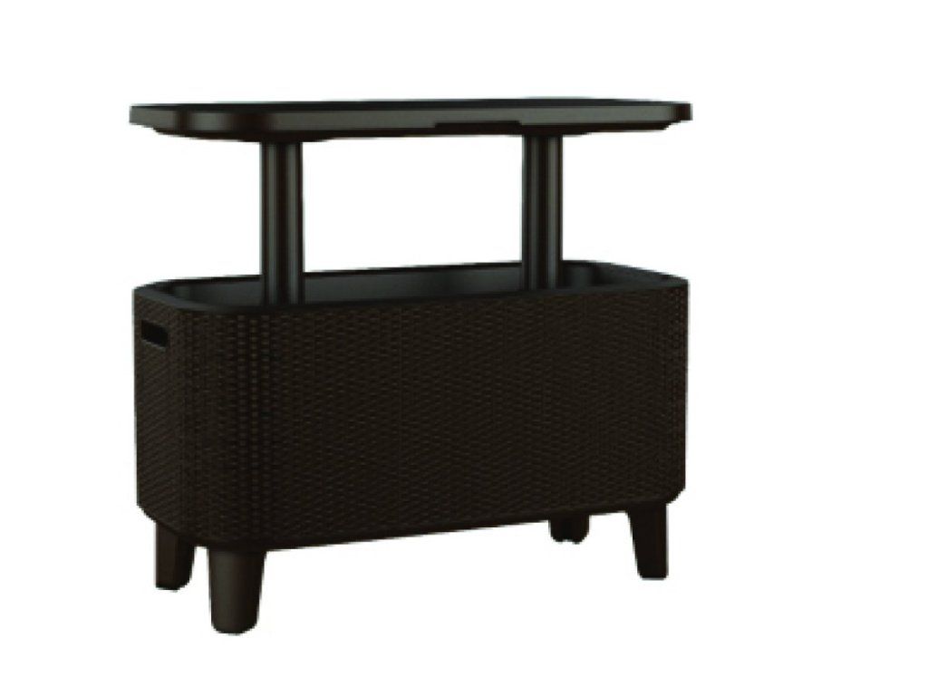 Keter Bevy Bar Cool: Multifunkčný stôl s 60 l chladiacim boxom