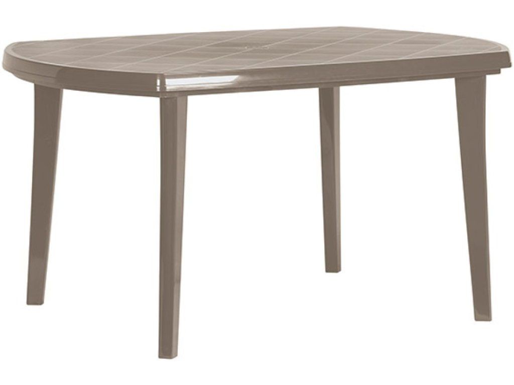 Záhradný stôl Keter Elise plastový cappuccino pre rodinné obedy