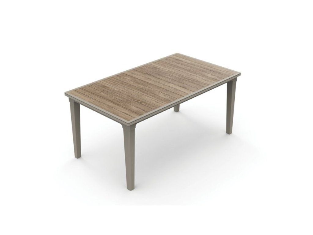 Záhradný stôl Keter Deco Futura 160 v odtieni cappuccino