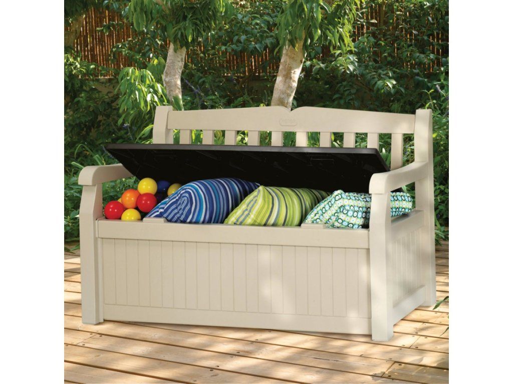 Záhradná lavica Keter Eden Garden Bench 265L s úložným priestorom