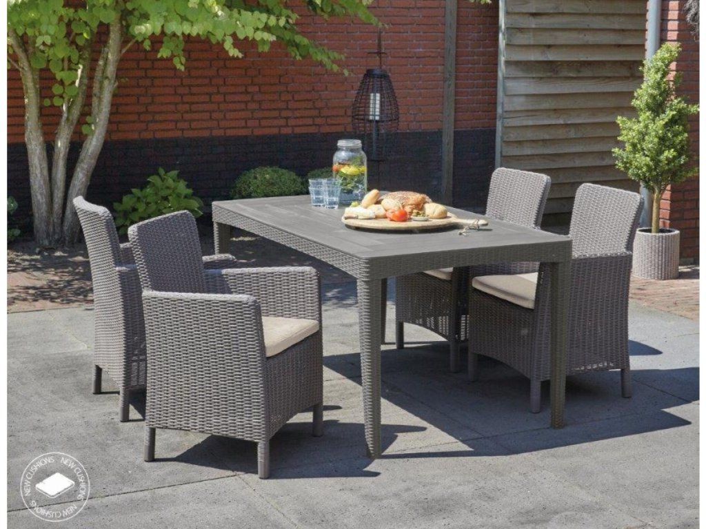 Kvalitné záhradné kreslo Keter Trenton odolné voči UV žiareniu