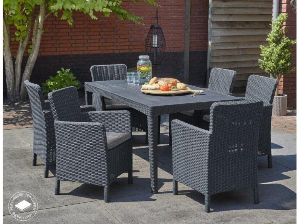 Kvalitné záhradné kreslo Keter Trenton odolné voči UV žiareniu