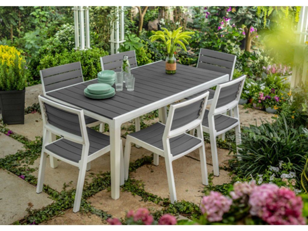 Záhradné kreslo Keter Harmony s podrúčkami a nosnosťou 110 kg