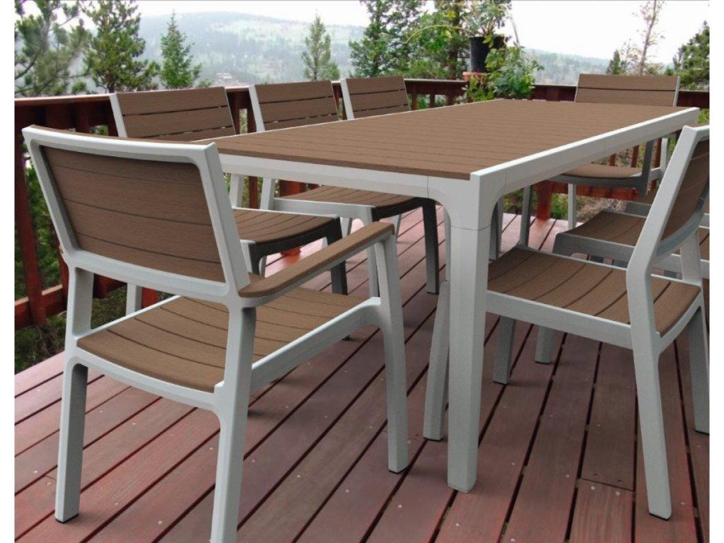 Záhradné kreslo Keter Harmony s podrúčkami a nosnosťou 110 kg