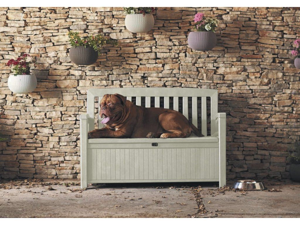 Záhradná lavica s úložným priestorom KETER Patio Bench