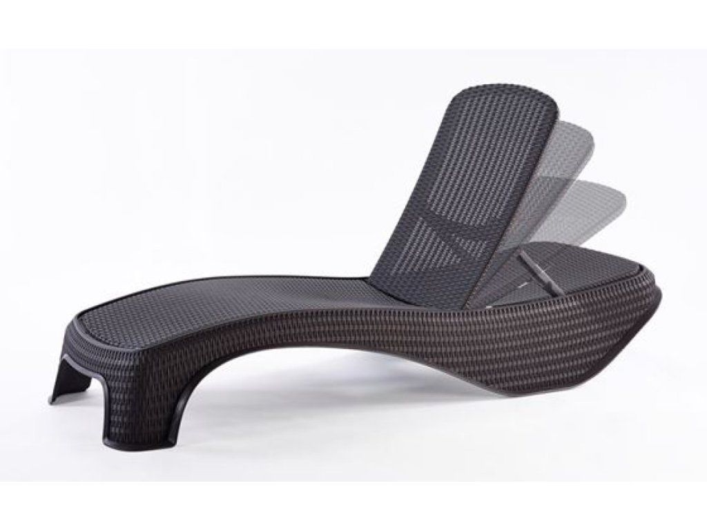 Ležadlo Keter Atlantic hnedá pre relax bez starostí o údržbu