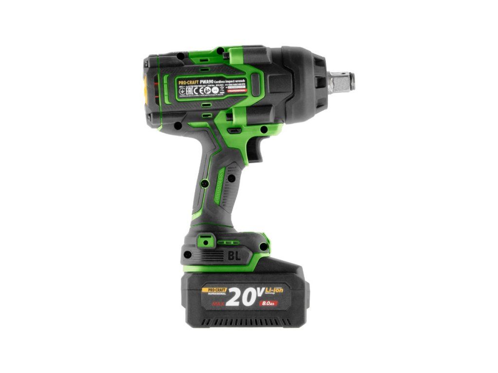 Aku rázový uťahovák Procraft PWA90 do náročnej dielne