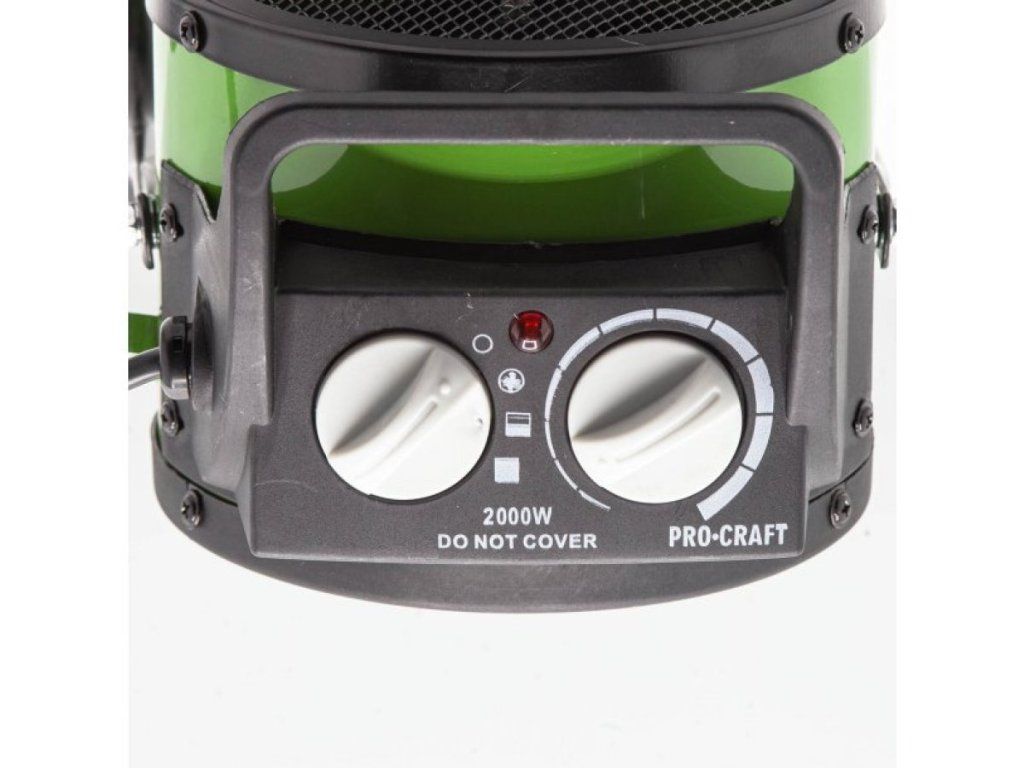 Vykurovací ventilátor Procraft FP20 s otočným keramickým vykurovacím telesom
