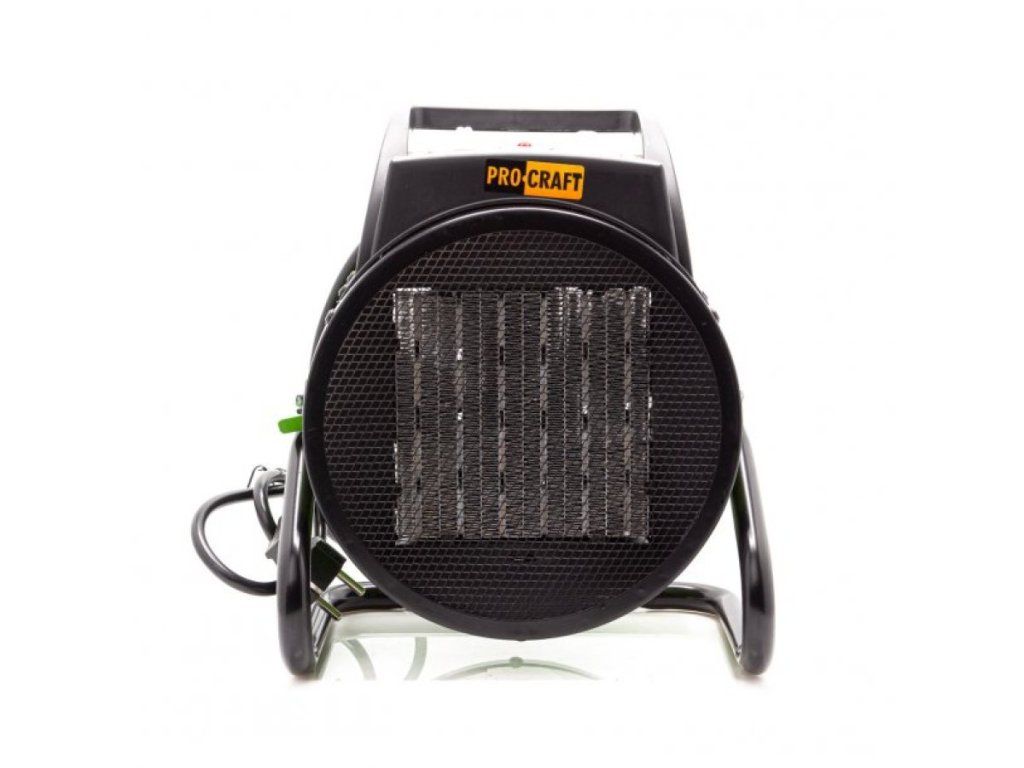 Vykurovací ventilátor Procraft FP30 so zabudovanou rukoväťou na prenášanie