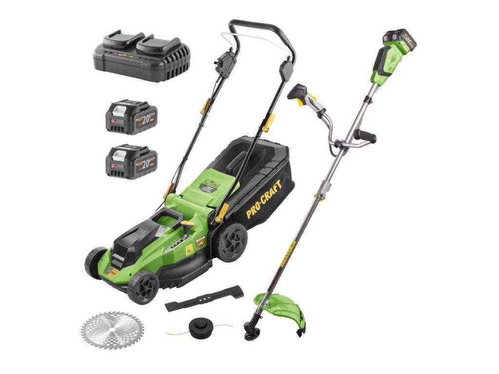 Sada Procraft PLM21bb + ATA-40/2 vám ušetrí čas aj nervy s benzínom