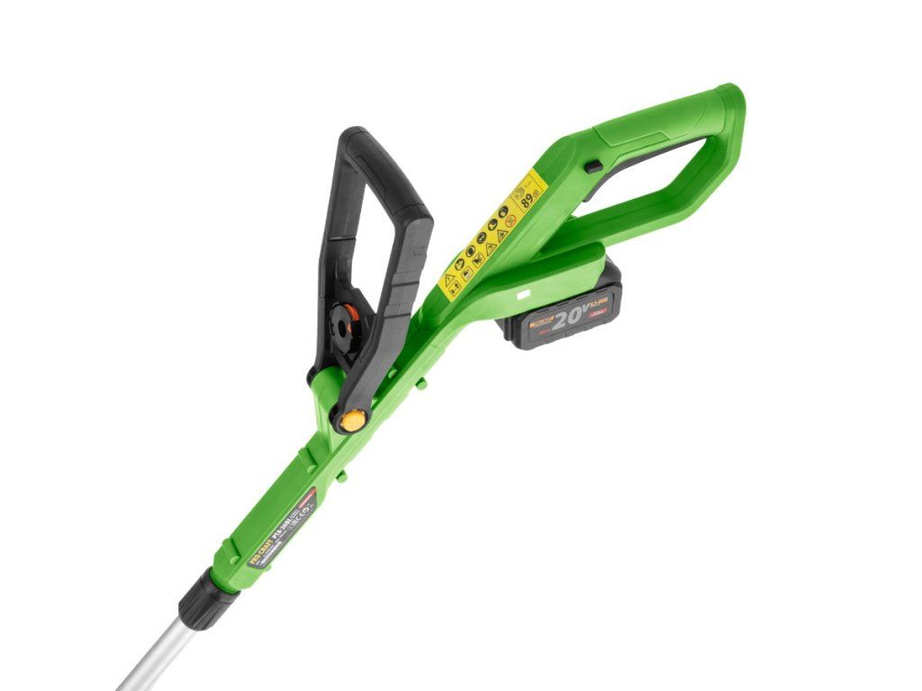 Čisté okraje záhrady bez bolesti chrbta s Aku vyžínač Procraft PTA-26BL