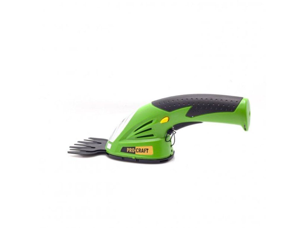 Aku nožnice na trávu a kríky Procraft PGH1300 s nasadenou lištou na trávu