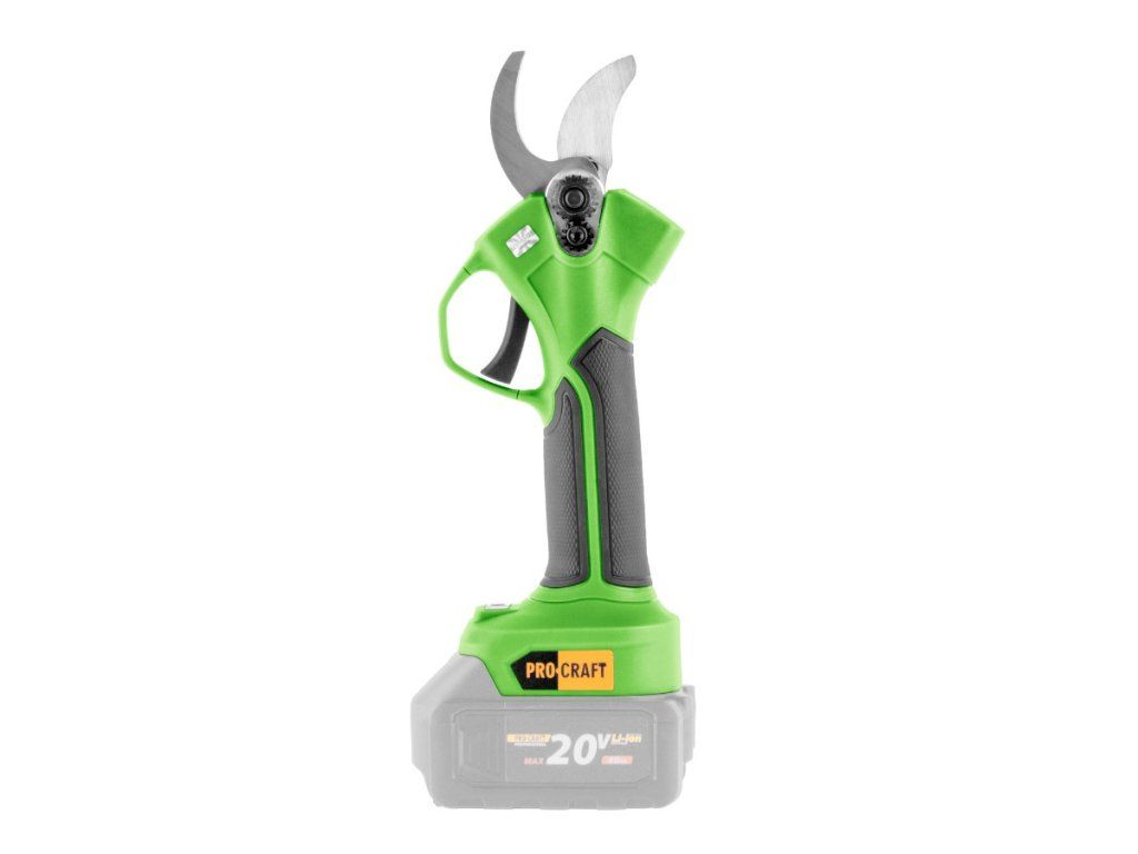 Aku nožnice na konáre PROCRAFT ES22Li detail rezacej hlavy