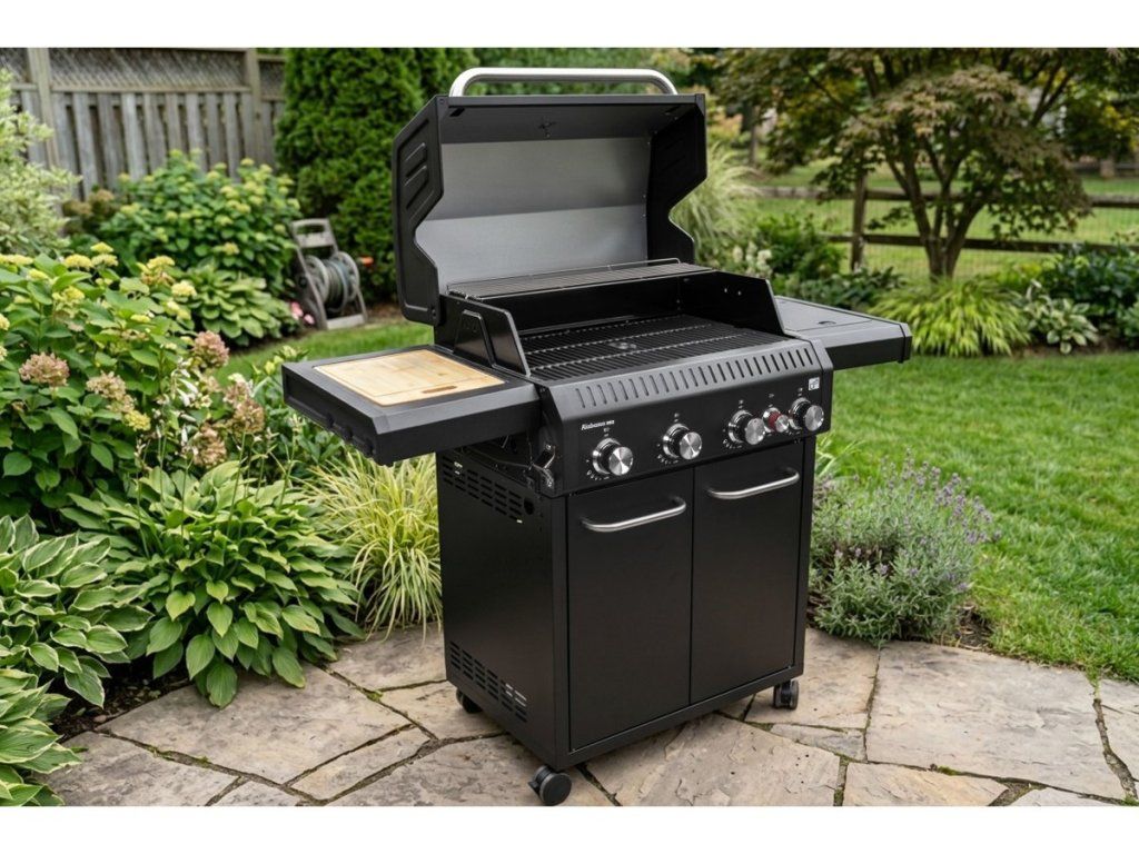 Plynový gril G21 Alabama Black BBQ Premium Line na rýchle rodinné hostiny