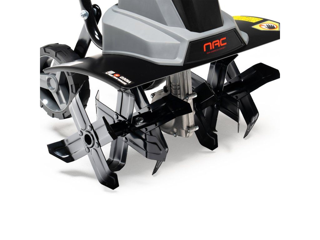 Elektrický kultivátor NAC TIE150-W, 1 500 W, záber 45 cm, hĺbka 22 cm, 24 čepelí, 2 kolesá