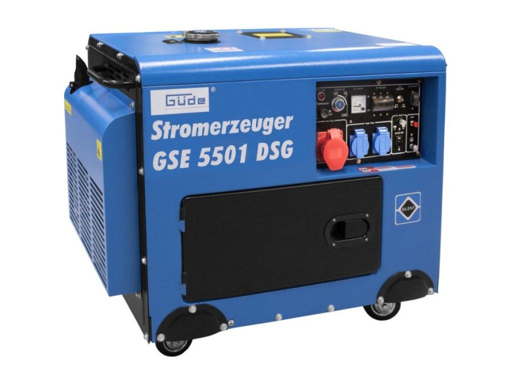 Odhlučnená elektrocentrála GSE 5501 DSG v SILENT prevedení