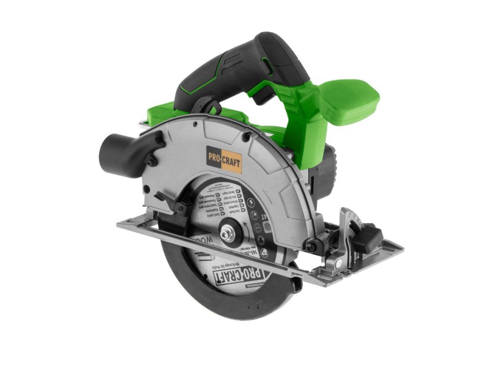 Aku kotúčová píla Procraft PCA24bb so založeným pilovým kotúčom 165 mm