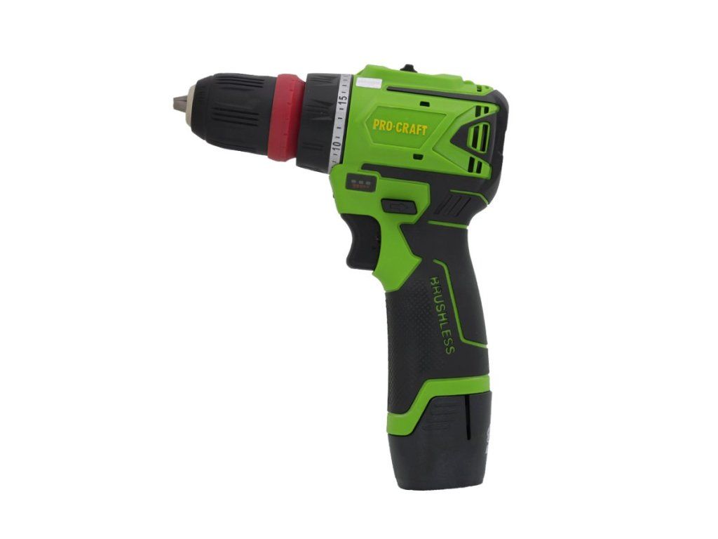 Akumulátorový skrutkovač PROCRAFT PA12BL DFR 12V 2Ah s LED osvetlením