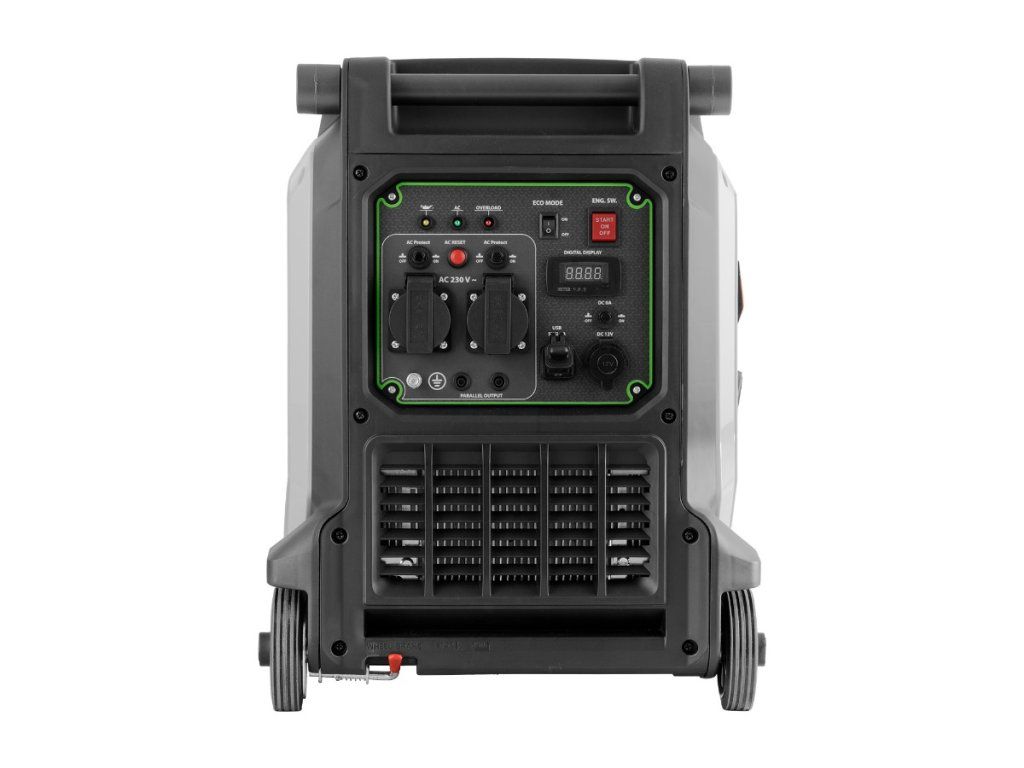Elektrocentrála Procraft IGP55 s podvozkom a brzdou