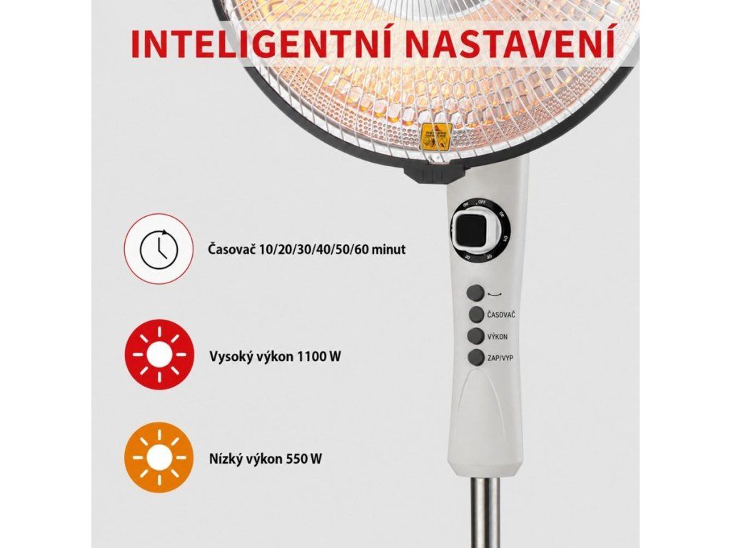 Ovládací panel s časovačom ohrievača VELAMP PR140