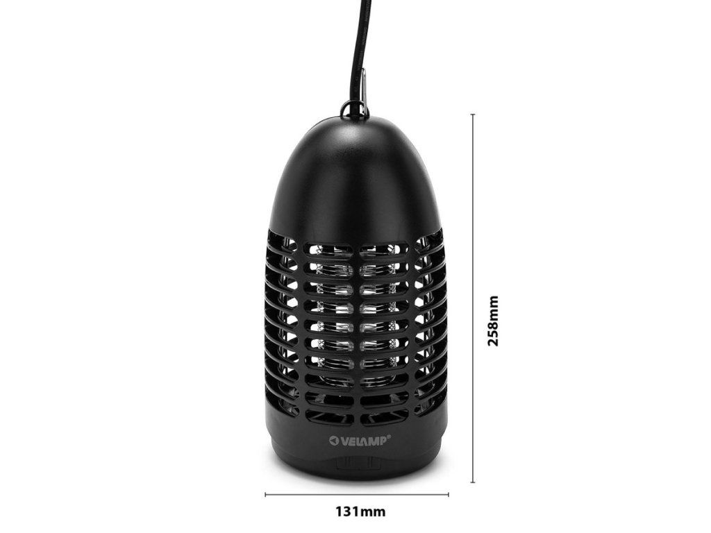 UV lapač hmyzu VELAMP s príkonom 7 W