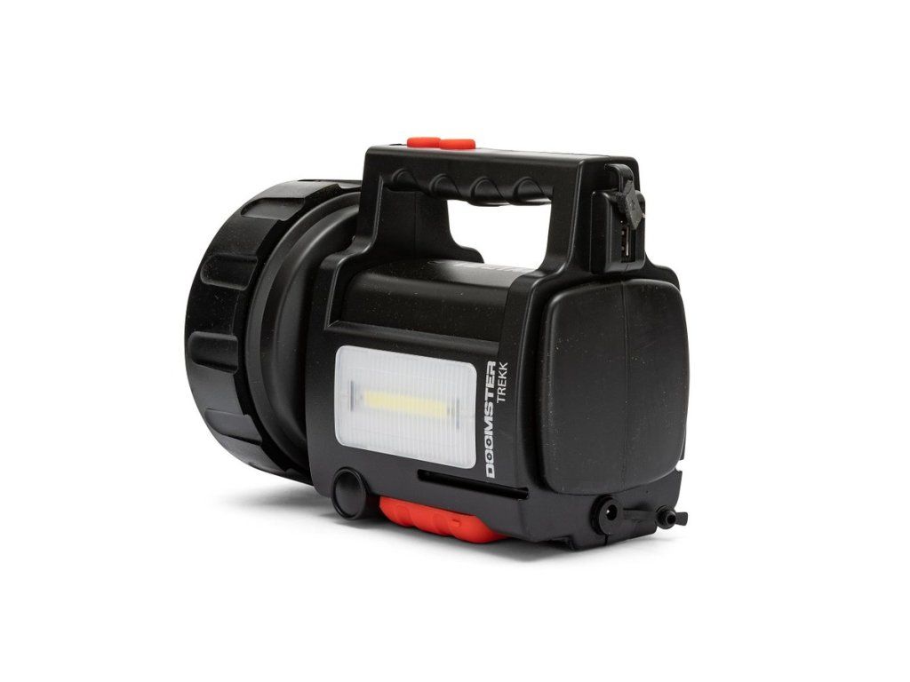 Pohľad na bočné COB LED diódy svietidla VELAMP IR666-10W
