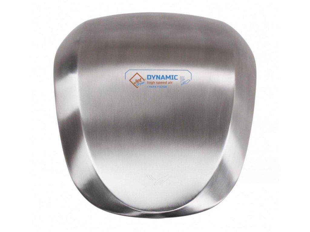 Sušič rúk Jet Dryer DYNAMIC – detail inštalácie Sušič rúk Jet Dryer DYNAMIC: Rýchle sušenie s automatickým ohrevom