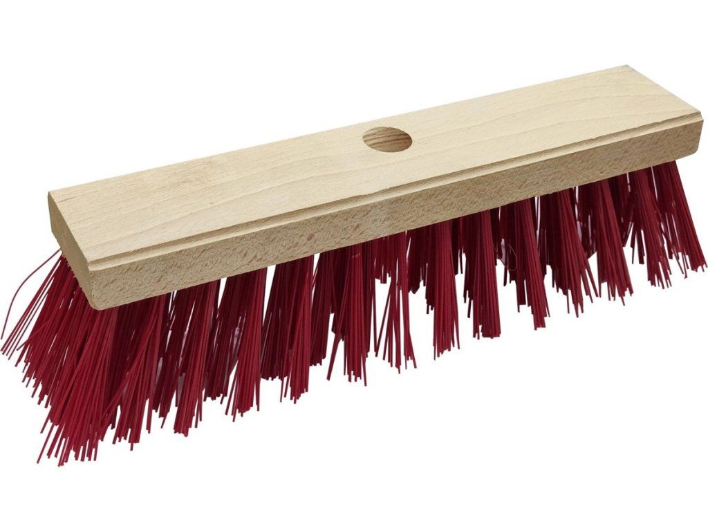 Priemyselná metla s otvorom bez násady 30 cm