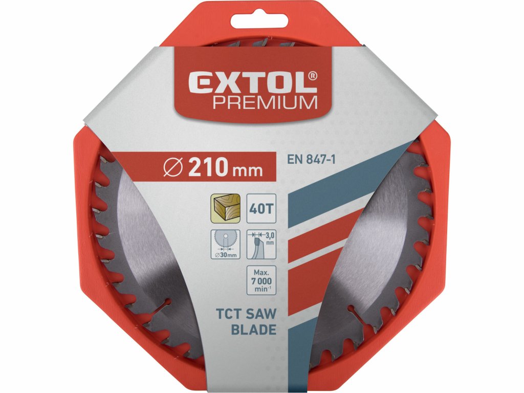 Pílový kotúč s SK plátkami 210 mm (8803236)