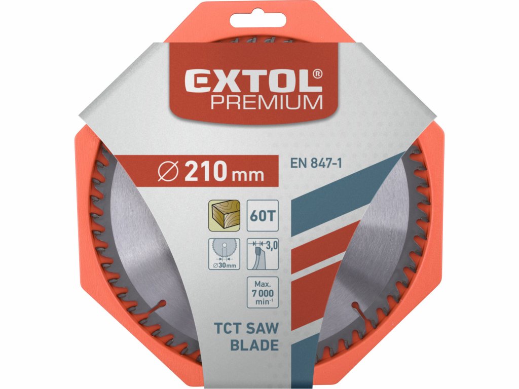 Pílový kotúč s SK plátkami 210 mm (8803237)