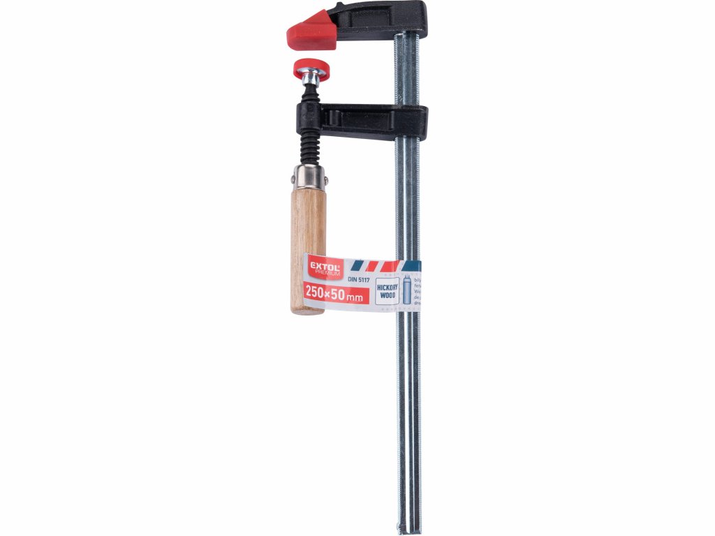 Stolárska svorka 200x50mm s ergonomickou drevenou rukoväťou