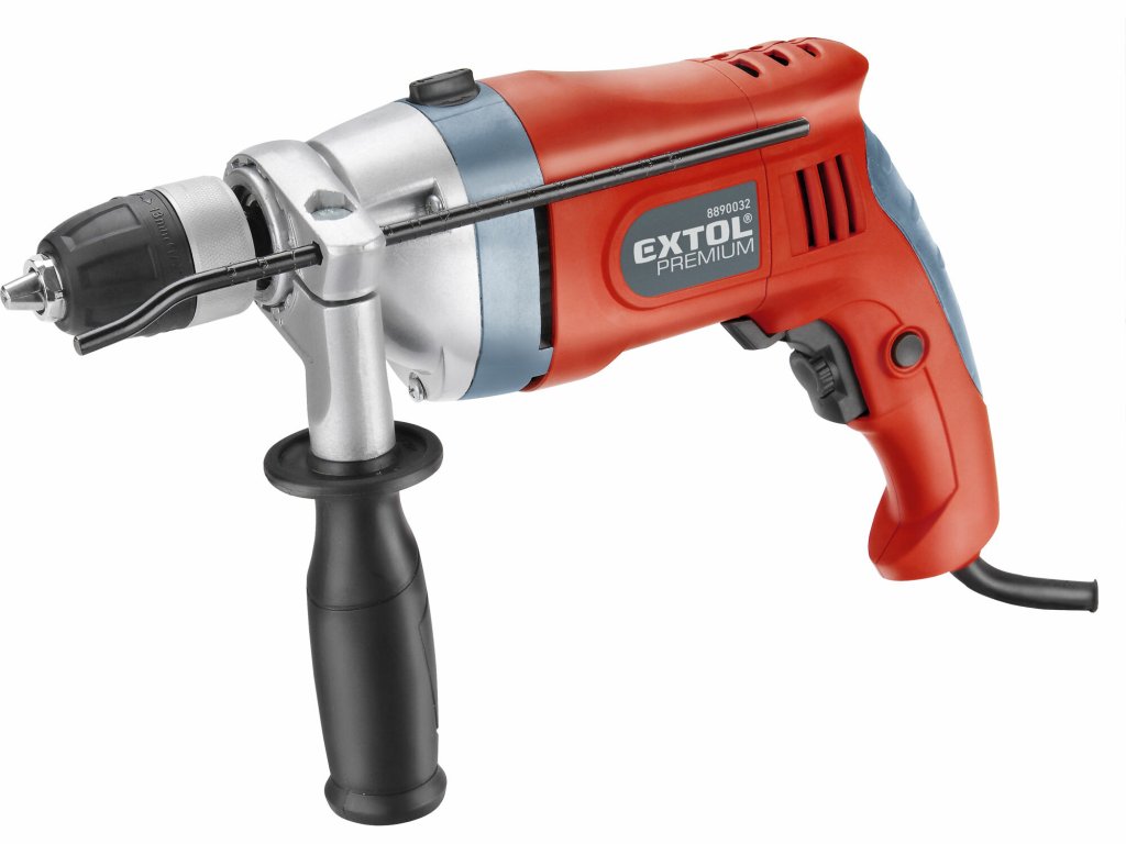 Vŕtačka príklepová EXTOL PREMIUM 8890032 – výkon 850W