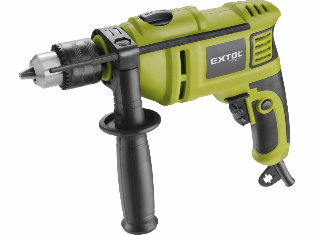 EXTOL CRAFT príklepová vŕtačka 750W s kovovým skľučovadlom