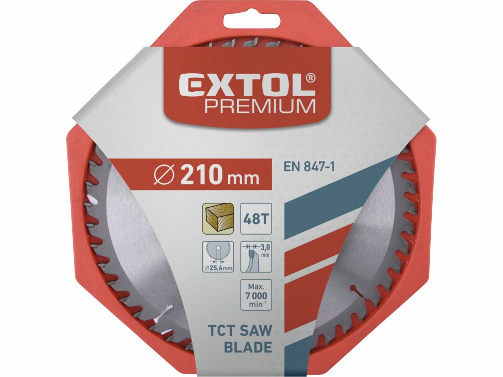 Pílový kotúč s SK plátkami 210 mm (8803235)