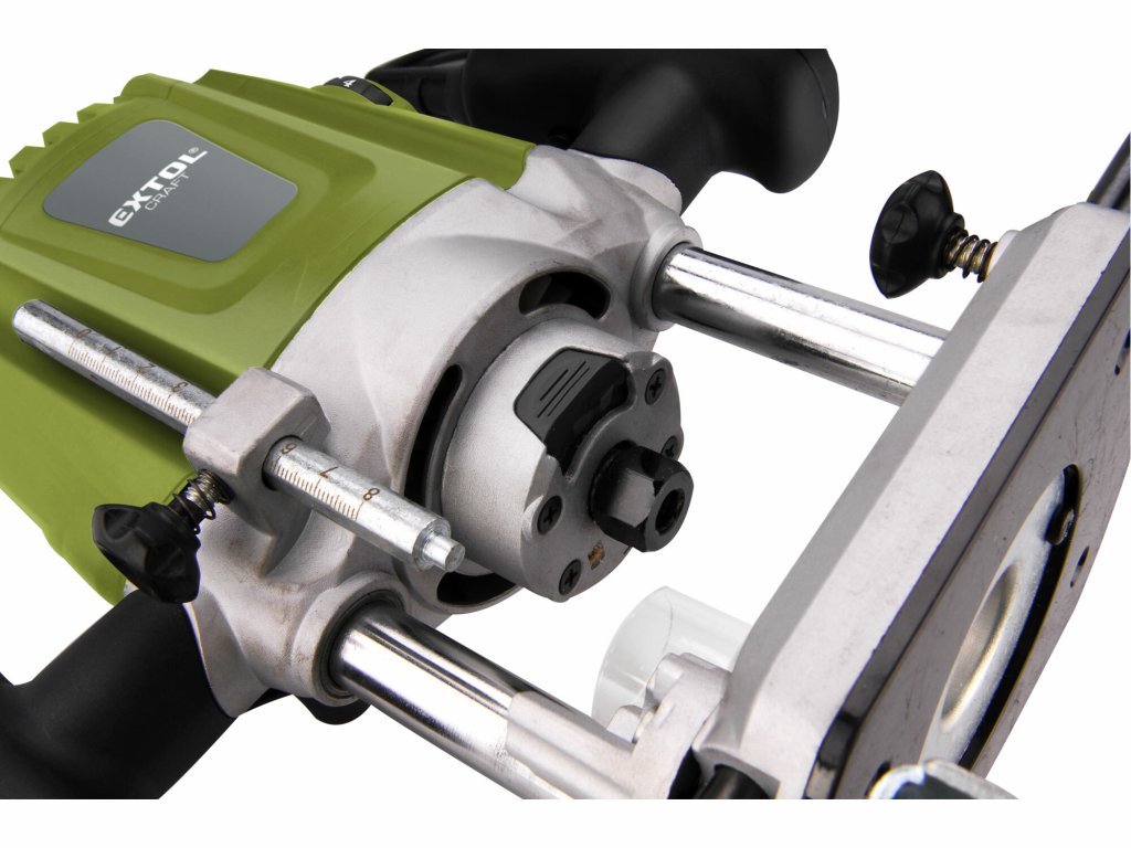 Frézka horná EXTOL CRAFT 1250W – presná práca s drevom a plastom