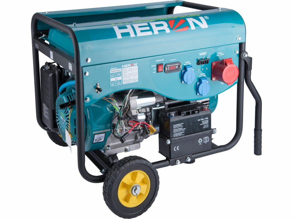 Prečo trojázová elektrocentrála HERON prekonáva bežné benzínové modely