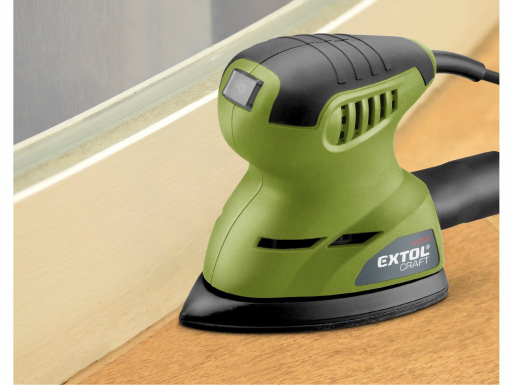 EXTOL CRAFT deltová vibračná brúska 125W na drevo aj kov