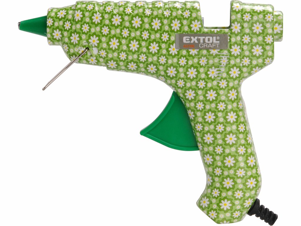 EXTOL CRAFT pištoľ tavná 40W Ø11,2mm na papier, drevo a plasty