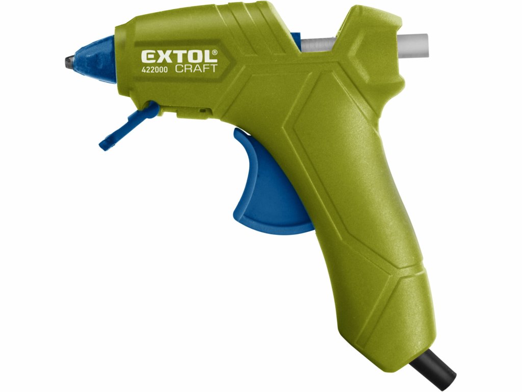 Pištoľ lepiaca tavná, 70W, Ø7,2mm, EXTOL CRAFT 