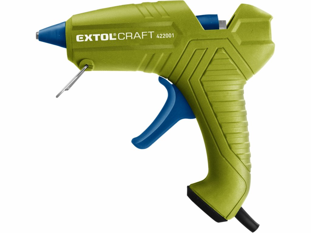 Pištoľ lepiaca tavná EXTOL CRAFT 100W Ø11.2mm na hobby použitie