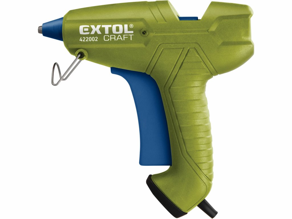 Pištoľ lepiaca tavná EXTOL CRAFT 200W Ø11.2mm na hobby použitie