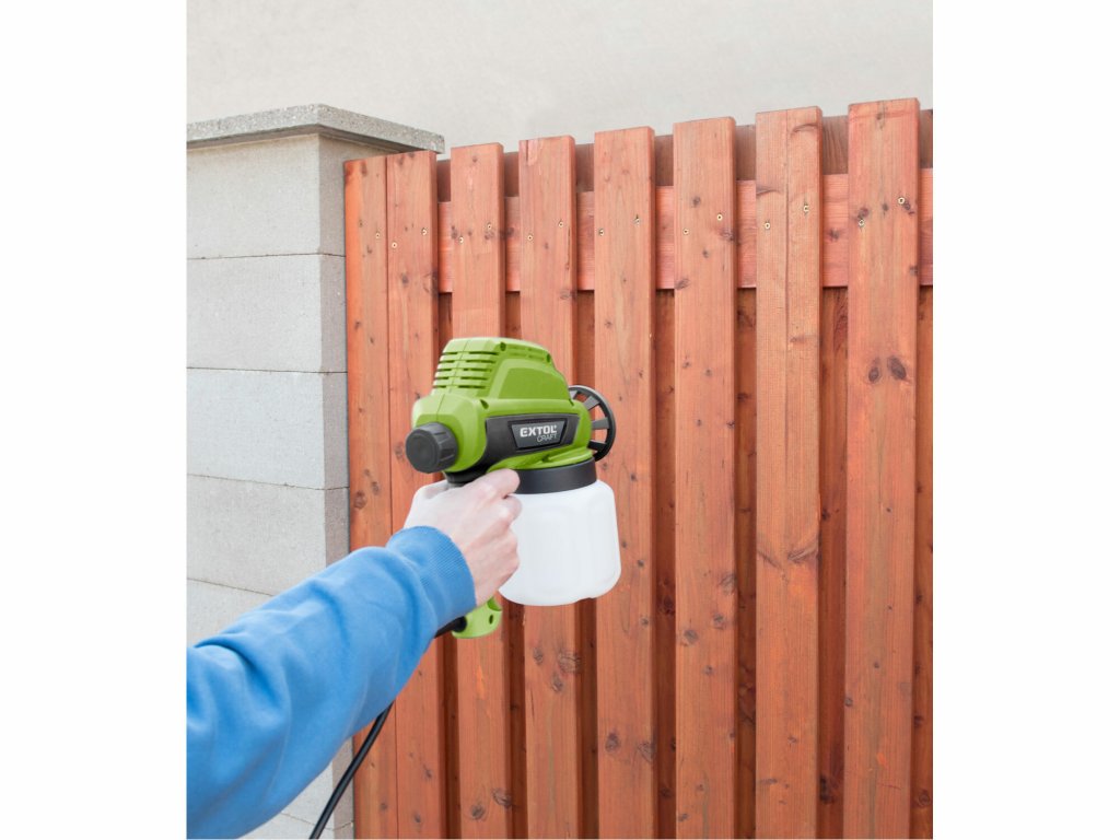 Pištoľ striekacia EXTOL CRAFT s ergonomickou rukoväťou a 0,8mm dýzou