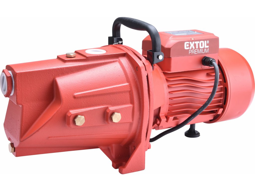 Prúdové čerpadlo 1100W s výtlakom 44m a prietokom 9500l/hod pre záhradné zavlažovanie